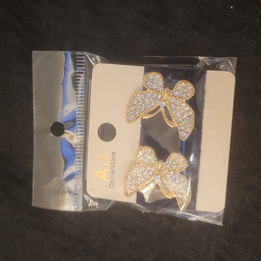 Butterfly shaped earrings